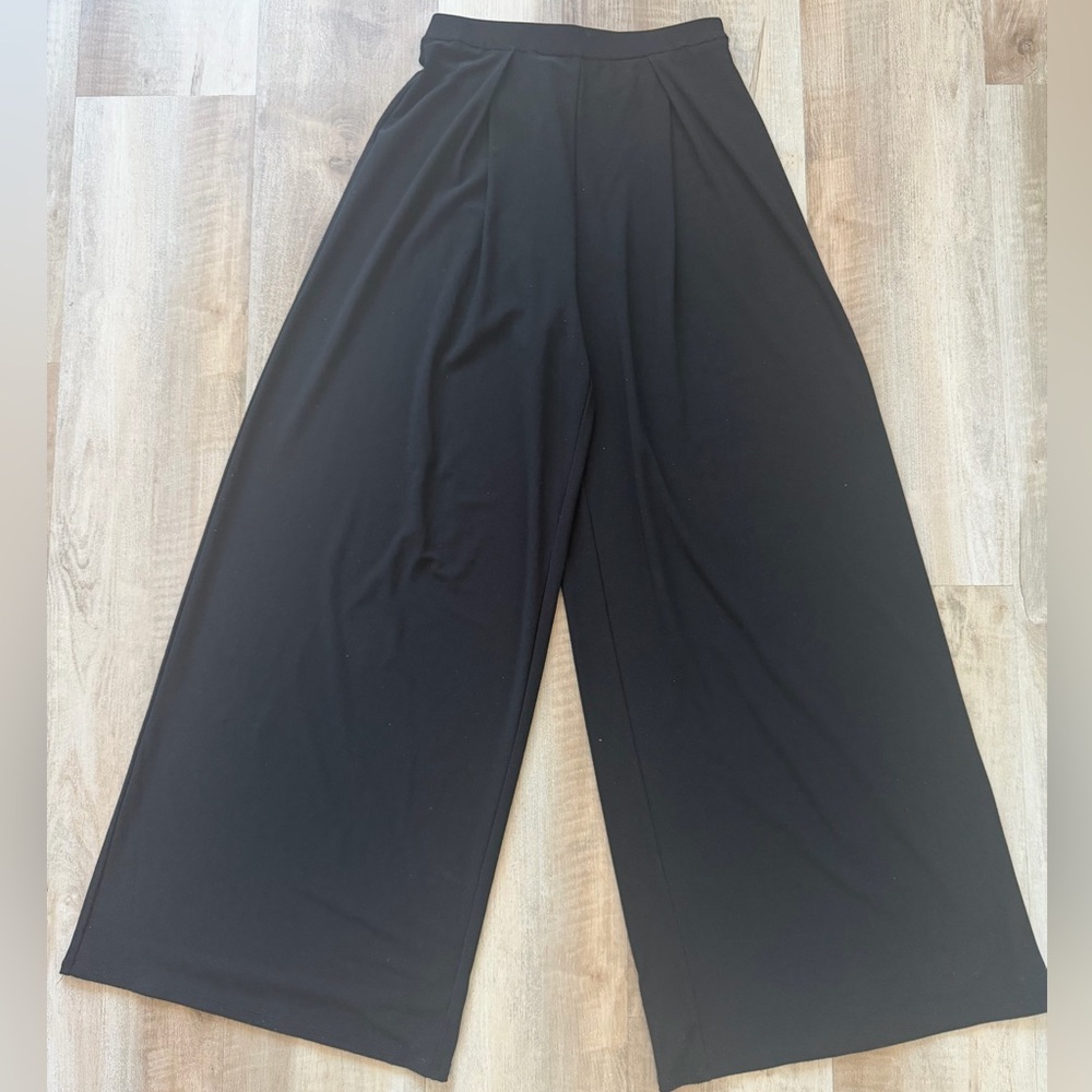 Bar III Black Wide-Leg Women's Pants